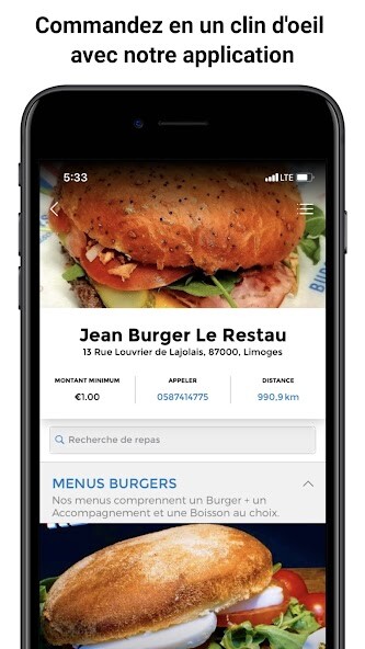 Run android online APK Jean Burger from MyAndroid or emulate Jean Burger using MyAndroid