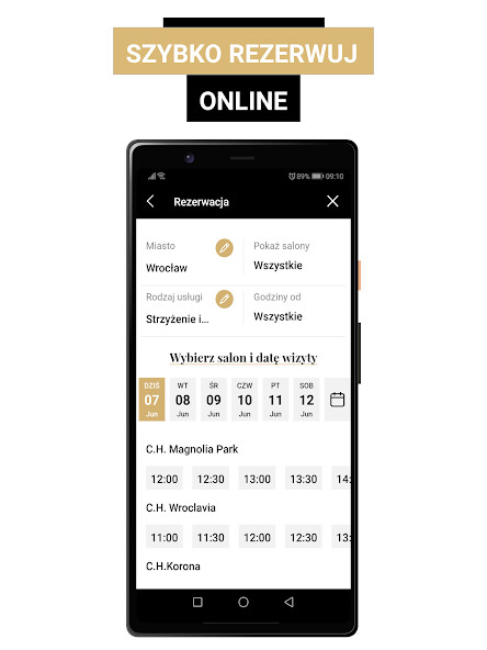 Run android online APK Jean Louis David - fryzjer – rezerwacje online from MyAndroid or emulate Jean Louis David - fryzjer – rezerwacje online using MyAndroid
