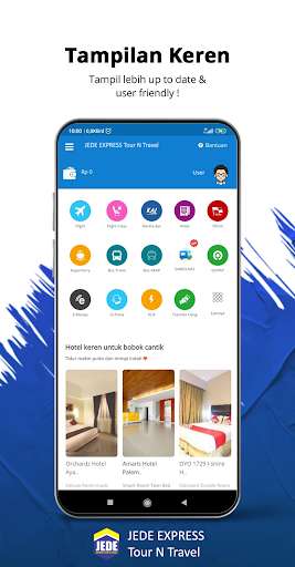 Run android online APK JEDE EXPRESS Tour N Travel from MyAndroid or emulate JEDE EXPRESS Tour N Travel using MyAndroid