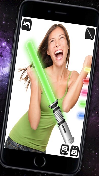 Emulate iPhone app Jedi Lightsaber - Laser sword with sound effects using MyAndroid Emulate iPhone app Jedi Lightsaber - Laser sword with sound effects using MyAndroid