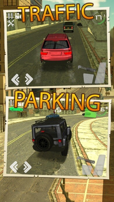 Emulate iPhone app Jeep Traffic Parking Driving using MyAndroid Emulate iPhone app Jeep Traffic Parking Driving using MyAndroid