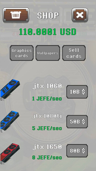 Emulate iPhone app JEFE CLICKER using MyAndroid
