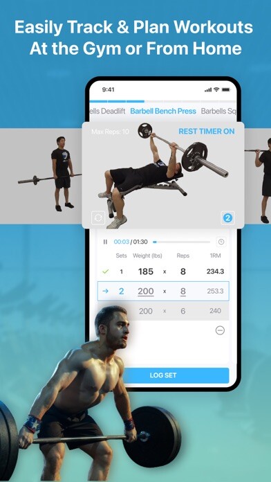 Emulate iPhone app JEFIT Workout Planner Gym Log using MyAndroid Emulate iPhone app JEFIT Workout Planner Gym Log using MyAndroid