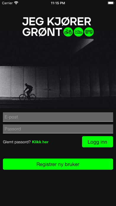Emulate iPhone app Jeg kjører grønt using MyAndroid Emulate iPhone app Jeg kjører grønt using MyAndroid