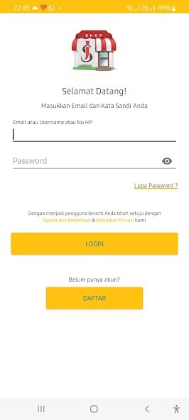 Run android online APK JEKSTAR Mitra from MyAndroid or emulate JEKSTAR Mitra using MyAndroid