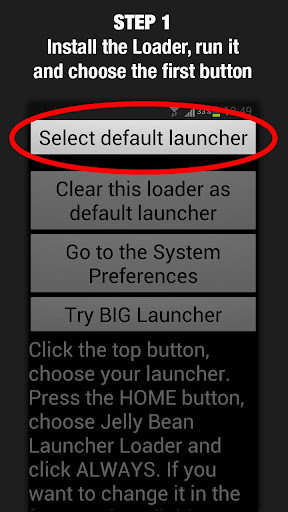 Run android online APK Jelly Bean Launcher Loader from MyAndroid or emulate Jelly Bean Launcher Loader using MyAndroid