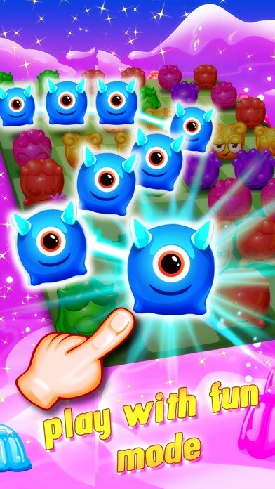 Emulate iPhone app Jelly Beast Blast - Line games using MyAndroid