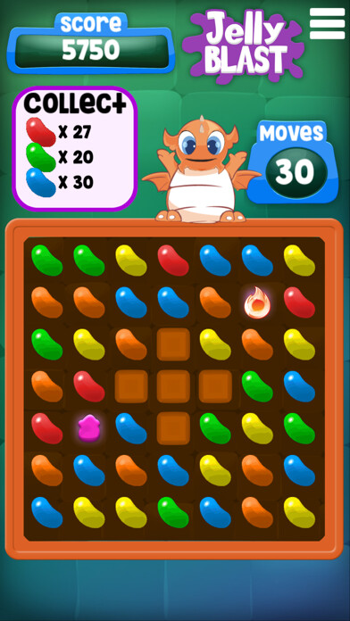 Emulate iPhone app Jelly Blast using MyAndroid