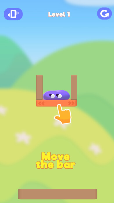 Emulate iPhone app Jelly Blob Puzzle using MyAndroid