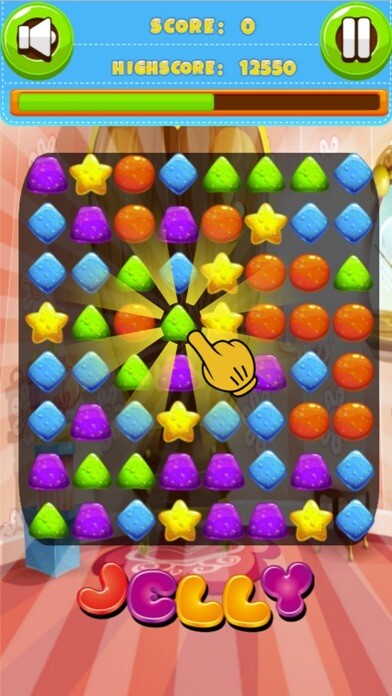 Emulate iPhone app Jelly Candy Match - Fun puzzle Games using MyAndroid Emulate iPhone app Jelly Candy Match - Fun puzzle Games using MyAndroid