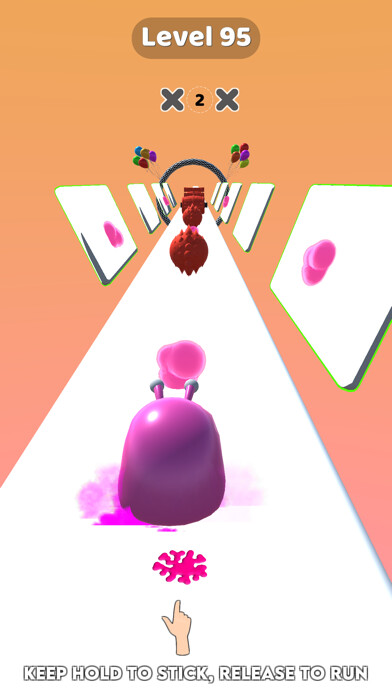 Emulate iPhone app Jelly Dodge! using MyAndroid