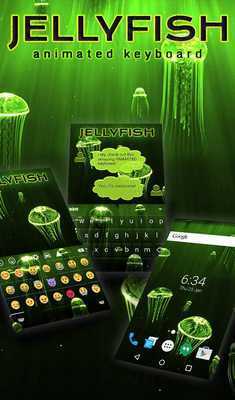 Emulate Android APK Jellyfish Animated Keyboard