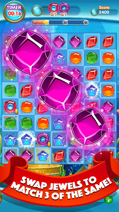 Emulate iPhone app Jelly Galaxy Blast - Amazing Match 3 Puzzle using MyAndroid
