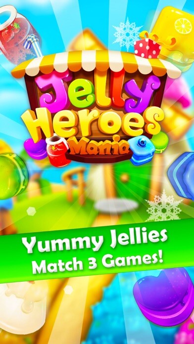 Emulate iPhone app Jelly Heroes Mania - Candy Match 3 Game using MyAndroid Emulate iPhone app Jelly Heroes Mania - Candy Match 3 Game using MyAndroid