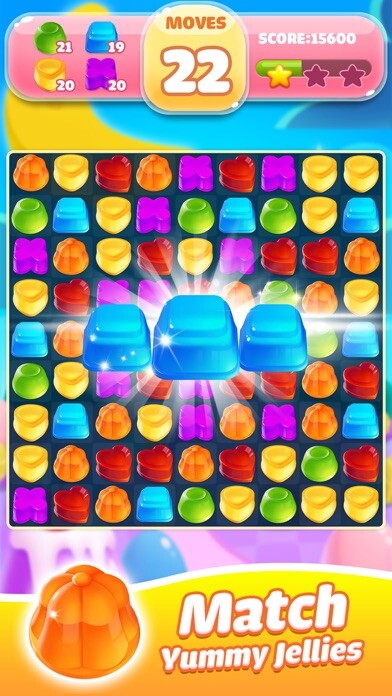 Emulate iPhone app Jelly Jam Crush - Match 3 Game using MyAndroid Emulate iPhone app Jelly Jam Crush - Match 3 Game using MyAndroid