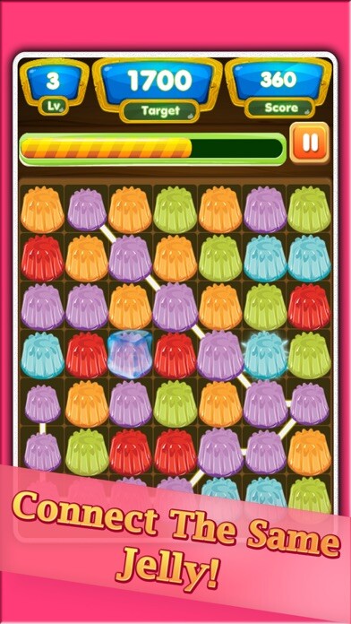 Emulate iPhone app Jelly Lines - Amazing jellies Connect Lines Games using MyAndroid