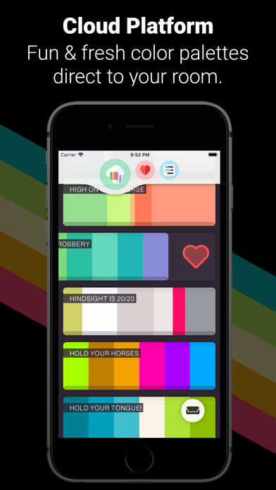 Emulate iPhone app Jelly Scenes for Philips Hue using MyAndroid