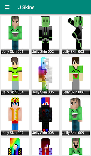 Run android online APK Jelly Skins For MCPE from MyAndroid or emulate Jelly Skins For MCPE using MyAndroid