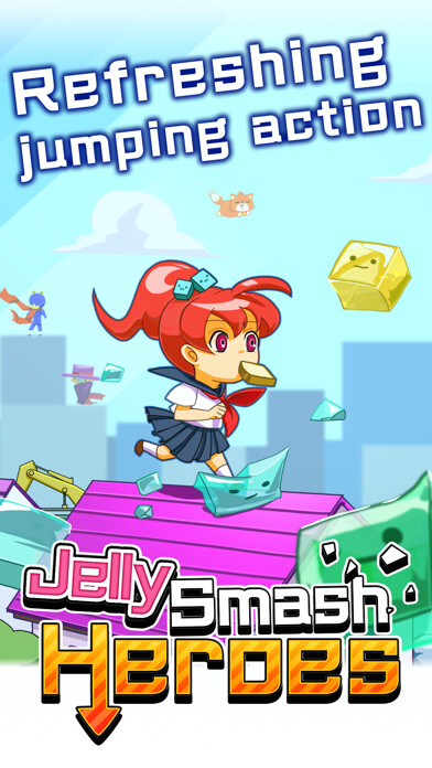 Emulate iPhone app Jelly Smash Heroes using MyAndroid