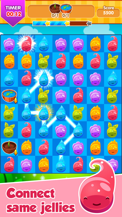 Emulate iPhone app Jelly Super Crush - New Match 3 Adventure using MyAndroid Emulate iPhone app Jelly Super Crush - New Match 3 Adventure using MyAndroid
