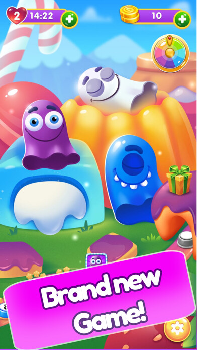 Emulate iPhone app Jelly Sweet: Match 3 Candies using MyAndroid Emulate iPhone app Jelly Sweet: Match 3 Candies using MyAndroid