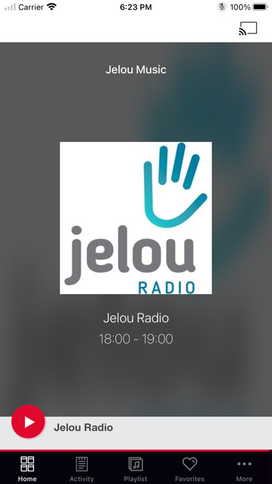 Emulate iPhone app Jelou Music using MyAndroid