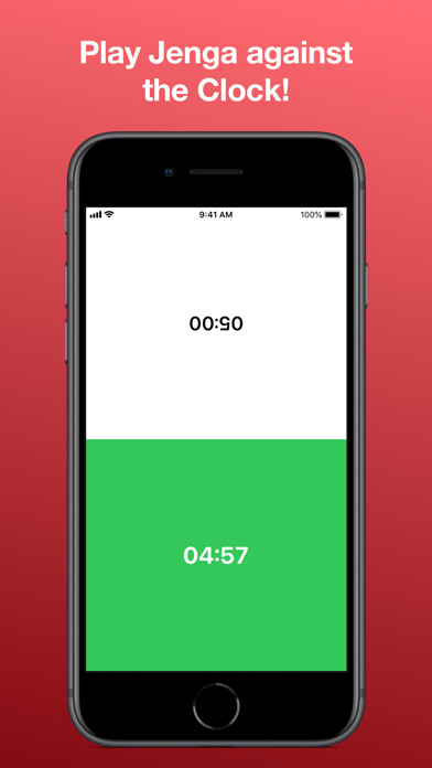 Emulate iPhone app Jenga Clock using MyAndroid