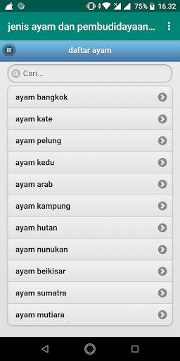 Run android online APK jenis ayam dan pembudidayaannya from MyAndroid or emulate jenis ayam dan pembudidayaannya using MyAndroid