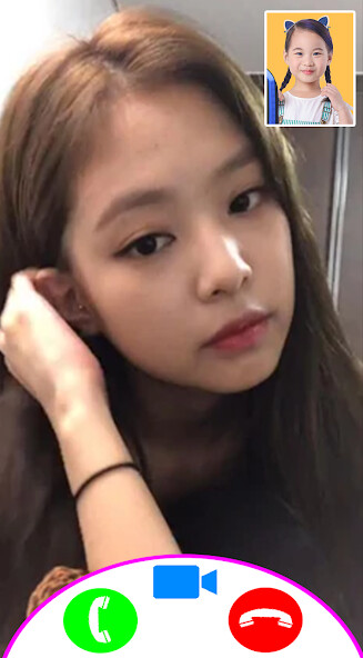 Run android online APK Jennie Kpop BLackpink Video Call  chat from MyAndroid or emulate Jennie Kpop BLackpink Video Call  chat using MyAndroid