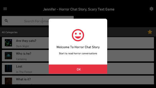 Run android online APK Jennifer - Horror Chat Story, Scary Text Game from MyAndroid or emulate Jennifer - Horror Chat Story, Scary Text Game using MyAndroid