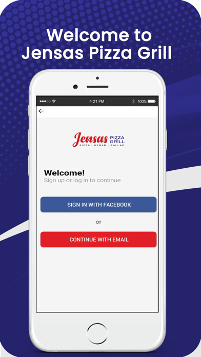Emulate iPhone app Jensas Pizza using MyAndroid Emulate iPhone app Jensas Pizza using MyAndroid