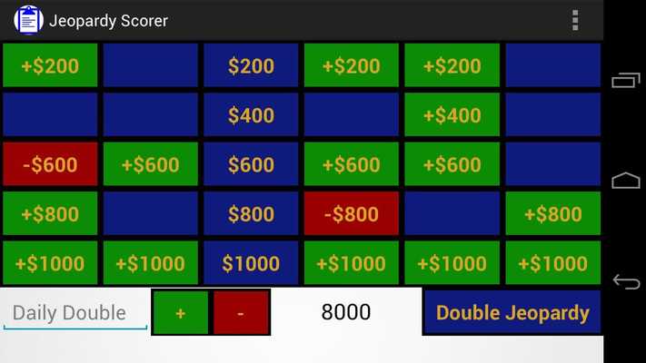 Emulate Android APK Jeopardy Scorer Emulate Android APK Jeopardy Scorer