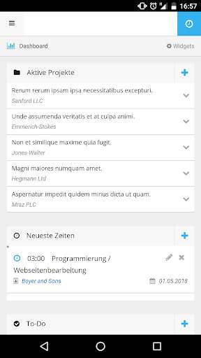 Run android online APK Jephi - mobile time tracking from MyAndroid or emulate Jephi - mobile time tracking using MyAndroid