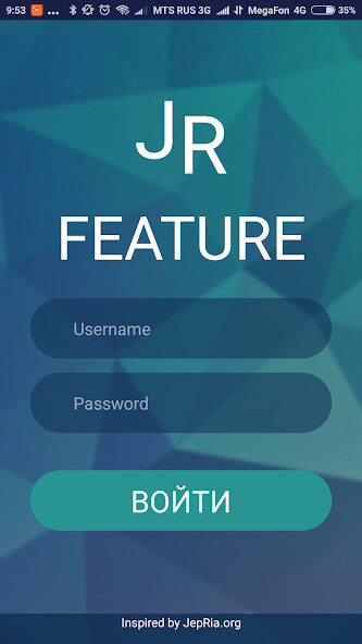 Run android online APK JepRia Feature from MyAndroid or emulate JepRia Feature using MyAndroid