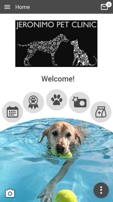 Emulate iPhone app Jeronimo Pet Clinic using MyAndroid