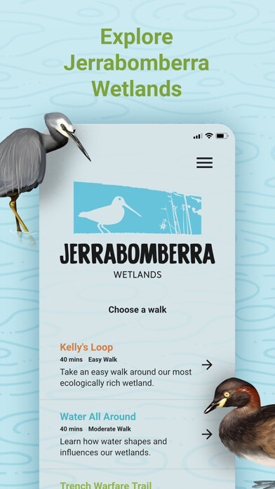Emulate iPhone app Jerrabomberra Wetlands using MyAndroid Emulate iPhone app Jerrabomberra Wetlands using MyAndroid