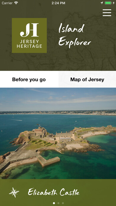 Emulate iPhone app Jersey Heritage using MyAndroid