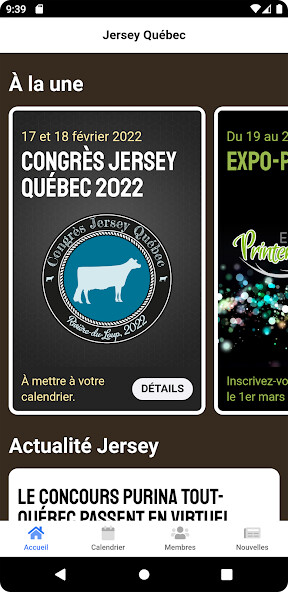 Run android online APK Jersey Québec from MyAndroid or emulate Jersey Québec using MyAndroid
