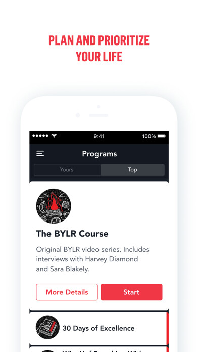 Emulate iPhone app Jesse Itzler’s Coaching using MyAndroid