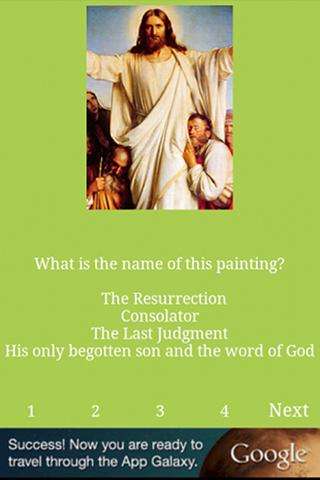 Emulate Android APK Jesus Christ In Art Quiz
