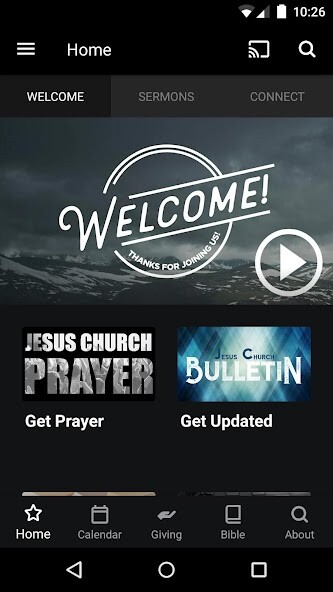 Emulate iPhone app JesusChurch.Life using MyAndroid Emulate iPhone app JesusChurch.Life using MyAndroid