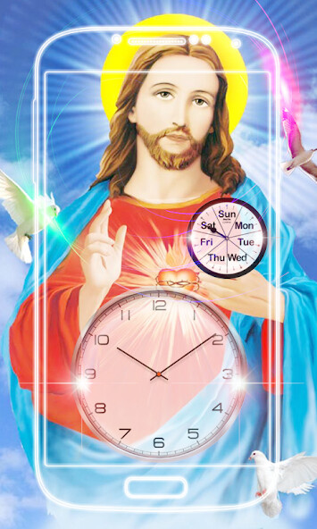 Emulate Android APK Jesus Clock Live Wallpaper Emulate Android APK Jesus Clock Live Wallpaper