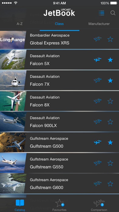 Emulate iPhone app JetBook Business Jet Guide using MyAndroid