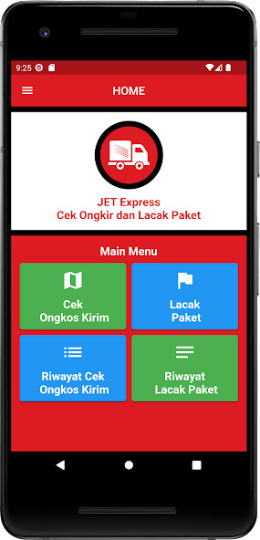 Run android online APK JET Cek Ongkir Lacak Paket from MyAndroid or emulate JET Cek Ongkir Lacak Paket using MyAndroid Run android online APK JET Cek Ongkir Lacak Paket from MyAndroid or emulate JET Cek Ongkir Lacak Paket using MyAndroid