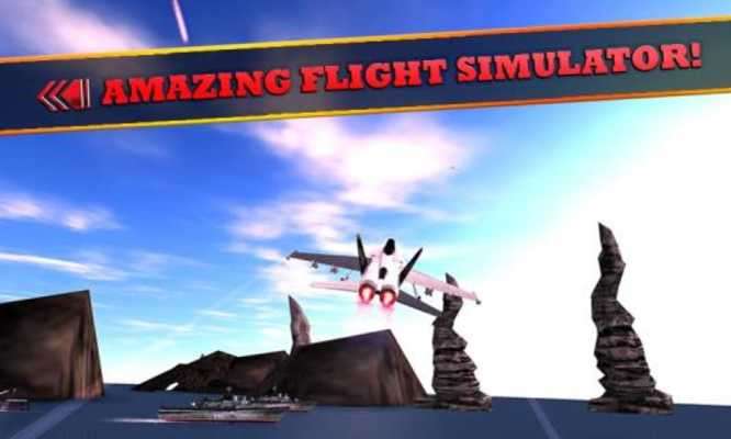 Emulate Android APK Jet Fighter Flight Simulator