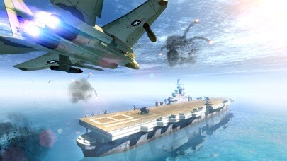 Emulate iPhone app Jet Fighter Ocean At War using MyAndroid