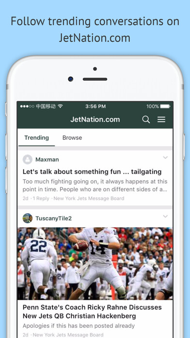 Emulate iPhone app JetNation.com App using MyAndroid