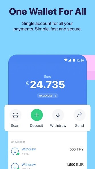 Run android online APK Jeton Wallet from MyAndroid or emulate Jeton Wallet using MyAndroid