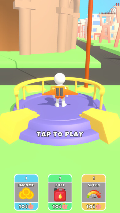 Emulate iPhone app Jetpack Flight 3D using MyAndroid
