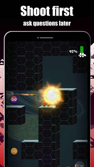 Emulate iPhone app Jetpack Gunner: A Tale of Grit using MyAndroid
